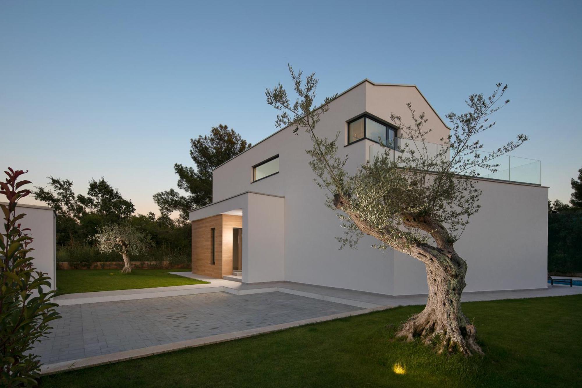 Villa Moderne Mali Dvor Mit Pool 500m Am In Porec Tar-Vabriga
